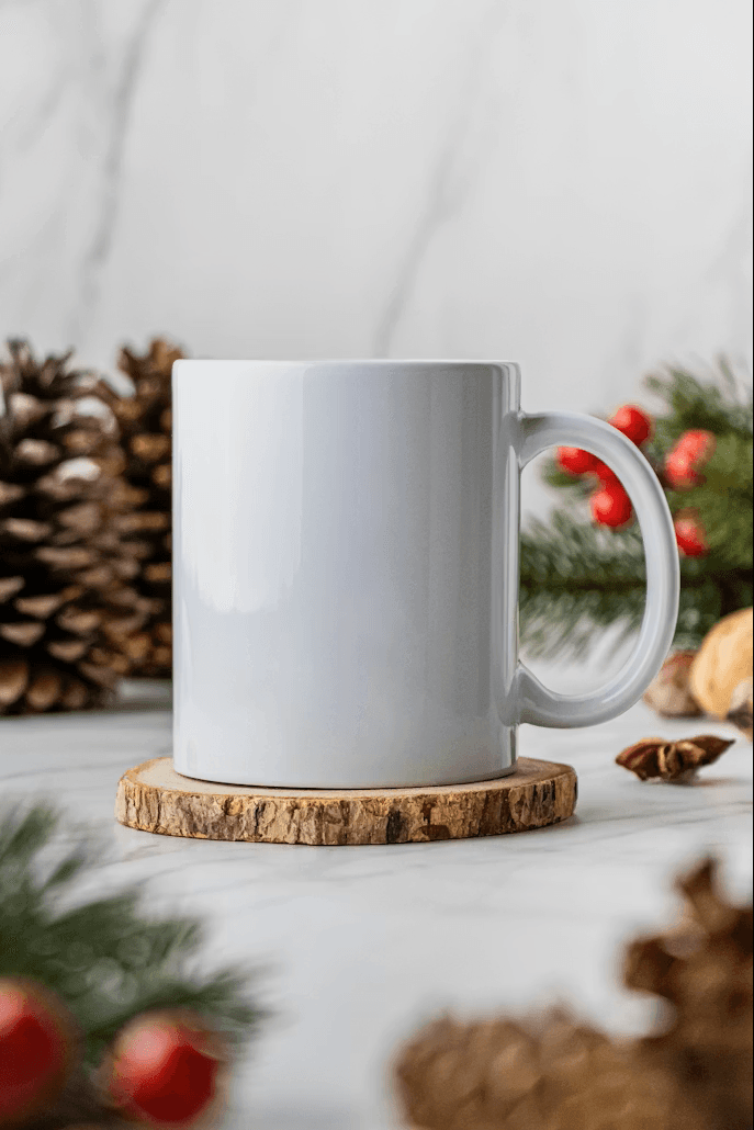 Premium Sublimation Coffee Mug – 11oz Ceramic Heat Transfer Mug